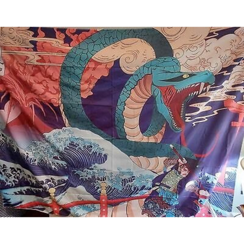 Japanese Tapestry Decorative painting background 59x78